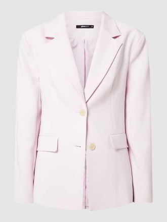 Gina Tricot Blazer mit 2-Knopf-Leiste Modell Renata in Hellrosa, Gr&ouml;&szlig;e L