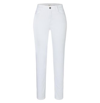 MAC Broeken Stretch-Jeans MAC Dream, Damen, Gr. 32, L&auml;nge 34, weiss (wei&szlig; denim34), Denim/Jeans, Obermaterial: 48% Polyester, 47% Baumwolle, 5% Elasthan, eng norm