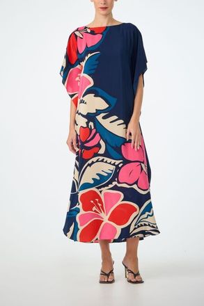 Trina Turk Jalani Maxi Caftan Dress in Multi at Nordstrom, Size X-Small