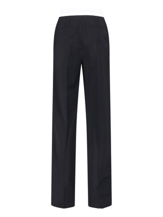 Alexander Wang Womens Trousers Black Wool