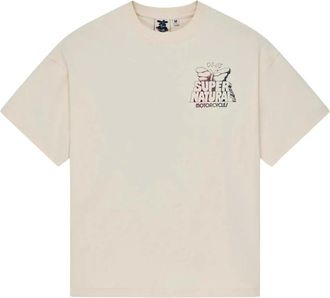 Deus Temple Torque OS Tee - - Tops - Uomo - Beige - S