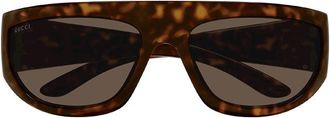Gucci GG1574S002 Tortoiseshell Acetate Sunglasses - Brown