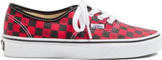 Valentino Garavani x Vans VLogo Checkerboard-print sneakers - Red