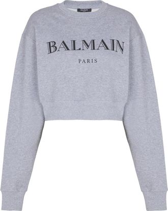 Balmain Mujer, Sudaderas, Gris, Talla: S