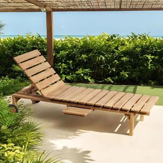 Wanda Collection Wanda Collection - Tumbona De Teca Maciza Fabio