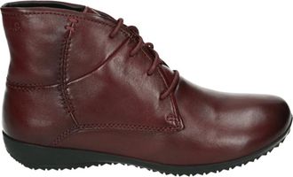 Josef Seibel Schoenen, Dames, Bruin, 39 EU, Leer, Sportief Mid Model Bordeaux Leren Schoenen