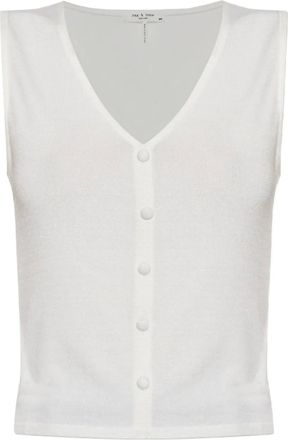 Rag & Bone Canotta Jackie - Bianco