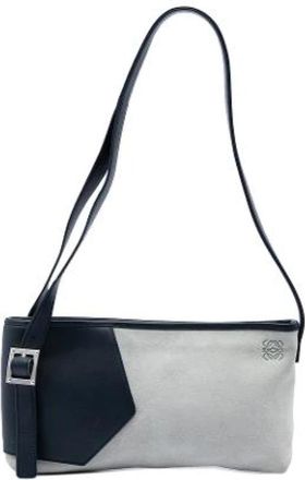 Loewe Pre-owned Shoulder Bag - Dames - Vintage Schoudertas - Veelkleurig - ONE Size - Leer - Vintage
