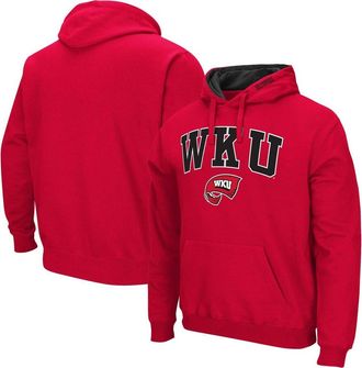 Colosseum Mens Colosseum Red Western Kentucky Hilltoppers Arch & Logo 3.0 Pullover Hoodie at Nordstrom, Size Xxx-Large