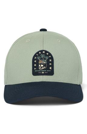 Travis Mathew Beach & Brews Snapback Baseball Cap in Jadeite at Nordstrom, Size One Size Oz