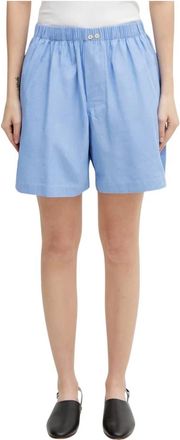 Wales Bonner Mujer, Pantalones cortos, Azul, Talla: S