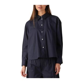 Ruby Tuesday Overhemden, Dames, Zwart, XL, Navy Ibine Blouse