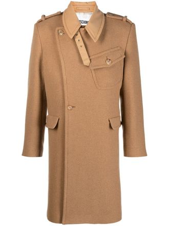 コート Moschino Long Coat Clothing Moschino 90s leather trench coat — JAMES VELORIA