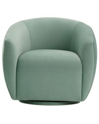 TOV Furniture Tov Furniture Jordan Velvet Swivel Chair