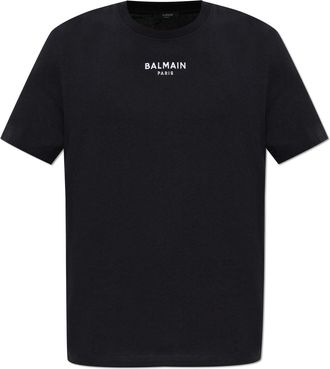 Balmain T-shirt With Embroidered Logo