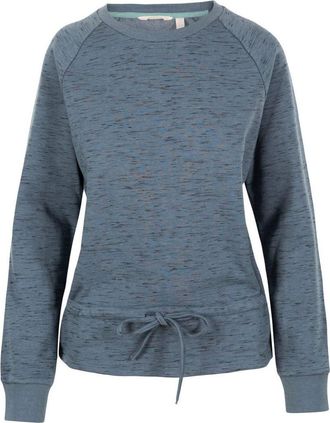 Trespass Gretta Marl Round Neck Sweatshirt in Pewter at Nordstrom, Size Xx-Small