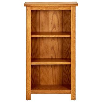 Berkfield Home Bookcase 45x22.5x82 cm Solid Oak Wood in Brown