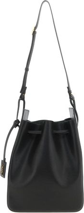 Saint Laurent Large Leather Bucket Bag