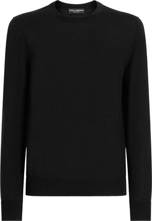 Dolce & Gabbana Wool Crew Neck