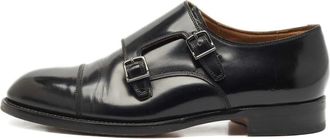 Giorgio Armani Monks in pelle - Nero
