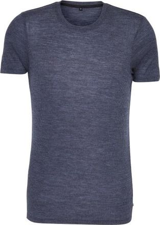 Stoic MerinoRib RonnebySt. Shirt Merinoshirt f&uuml;r Herren | blau