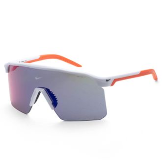 Nike Mens 61 mm White Sunglasses