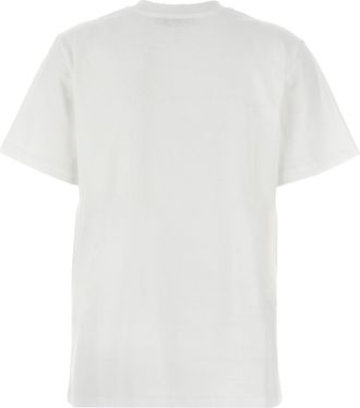 Coperni Womens Bicolor Organic Cotton T-Shirt