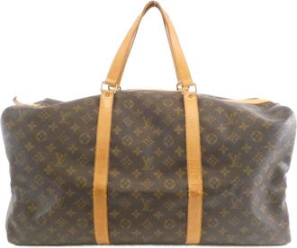 Louis Vuitton Marron Coated Canvas Boston Bag (Pre-Owned)