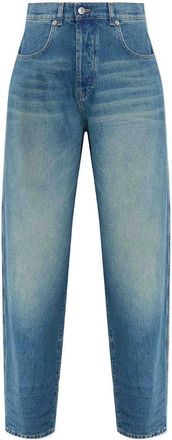 Moschino Blue Cotton Denim With Resin