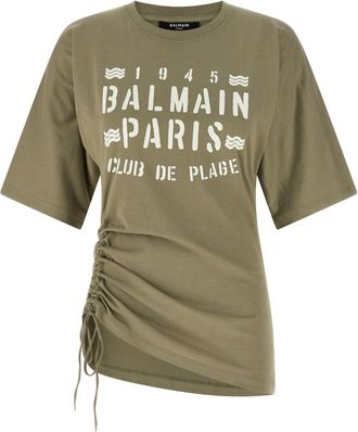 Balmain Green Balmain Club T-shirt