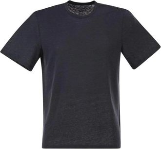 Majestic Filatures Hombre, Camisetas, Azul, Talla: M
