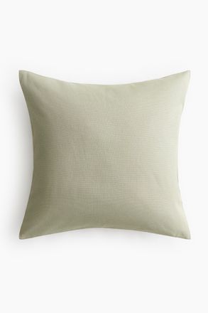H&M Kissenh&uuml;lle aus Baumwollcanvas - Salbeigr&uuml;n