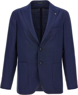 Tagliatore Jassen, Heren, Blauw, 2Xl, Wol, Montecarlo Blazer