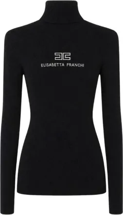 Elisabetta Franchi Mujer, Jerseys, Negro, Talla: L