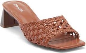 Abound Marigold Slide Sandal in Tan Chestnut at Nordstrom Rack, Size 6.5