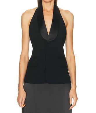 A.L.C. Payton Vest In Black