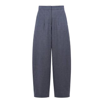 ottod'Ame Donna, Pantaloni, Grigio, 2Xs, new