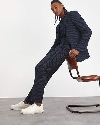 Jacamo Pinstripe Suit Trouser