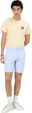Tommy Jeans Heren Scanton effen chino-short (Zoetblauw)