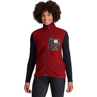 Kari Traa Rothe Fleece Vest - Womens in Rouge at Nordstrom, Size X-Small