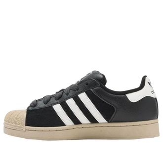 adidas Superstar II Black White Khaki Three KJ9948