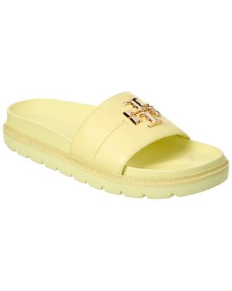 Tory Burch Everly Anatomic Lug Leather Slide