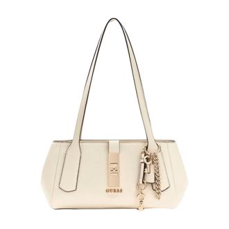 Guess Brooke Hobo - female - Guess - Shoulder Bags - Beige - ONE SIZE - Bags