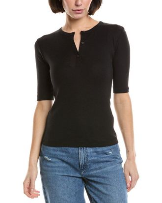 Vince Elbow-Sleeve Henley