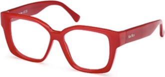 Max Mara Mm 5184 Optical Frame - unisex - Brillen - Rood - 52 MM - Accessoires