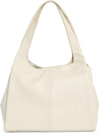 Lucky Brand Sue Leather Shoulder Bag in Bone Cow Pdm at Nordstrom Rack