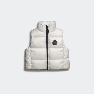 Canada Goose Cypress Puffer Vest Black Label (Women, Silverbirch, XXL)