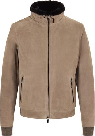 Moorer Jassen, Heren, Beige, M, Celotti Jacket
