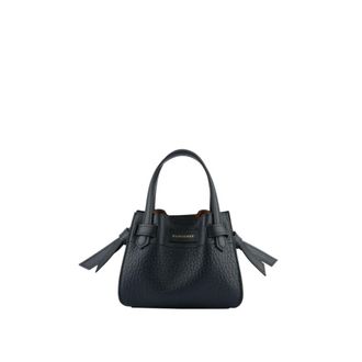 Pourchet Tassen, Dames, Blauw, ONE Size, Leer, Blossom Nano