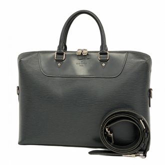 Louis Vuitton Navy Blue Briefcase (Pre-Owned)